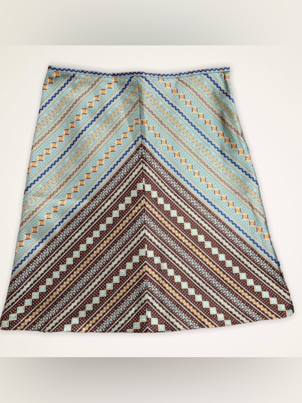 MSSP Max Studio Jacquard Print Skirt Women’s 8